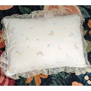 Vintage Quiltron By The QUILTEX Co Baby Nursery Pillow Chic Throw Pillow Lace